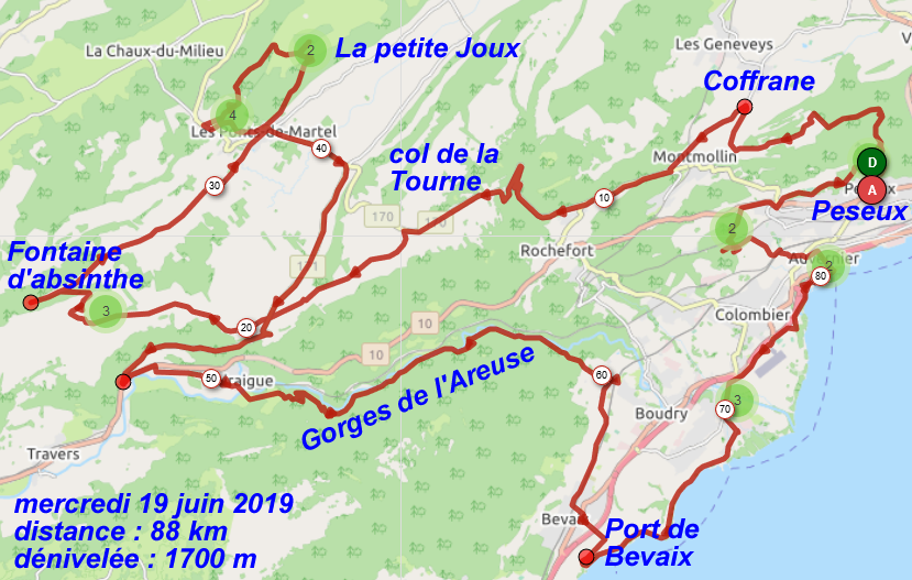 itinéraire