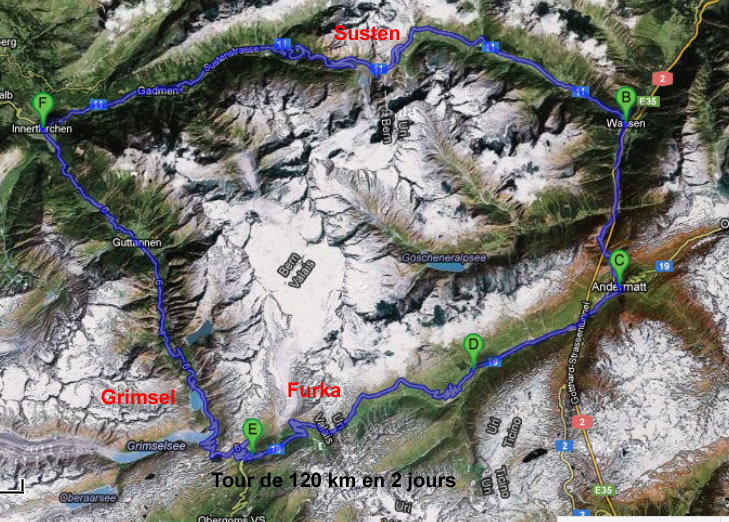 itinéraire