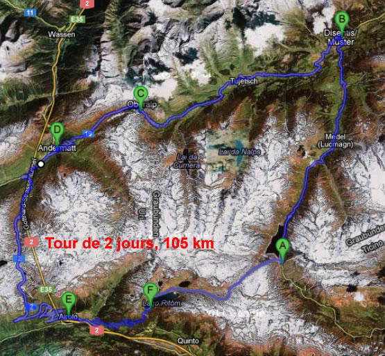 itinéraire