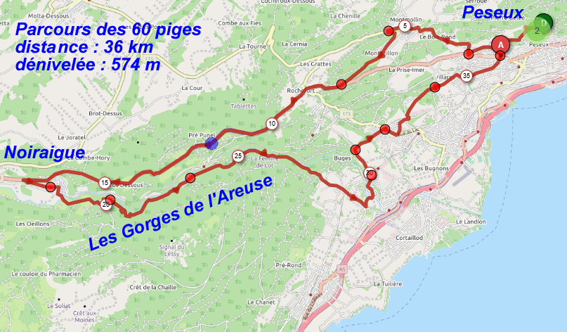 itinéraire
