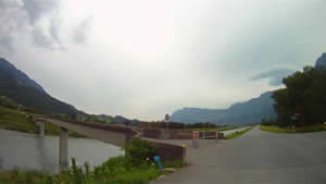 Le long du Rhin au Lichtenstein